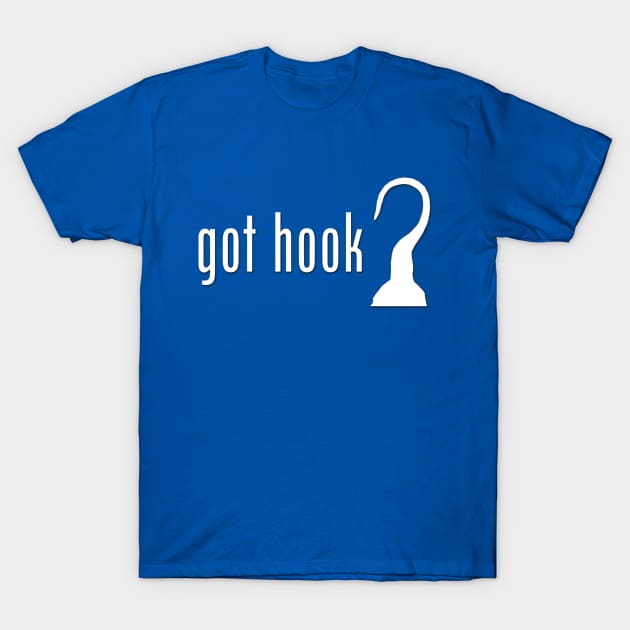 got hook? (Variant) T-Shirt by High Voltage